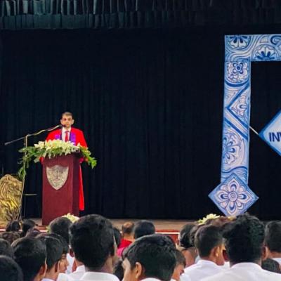 විජයබා මධ්‍ය විද්‍යාලයේ ශිෂ්‍ය නායක නිල ලාංචන පැළඳ වීම - 2024